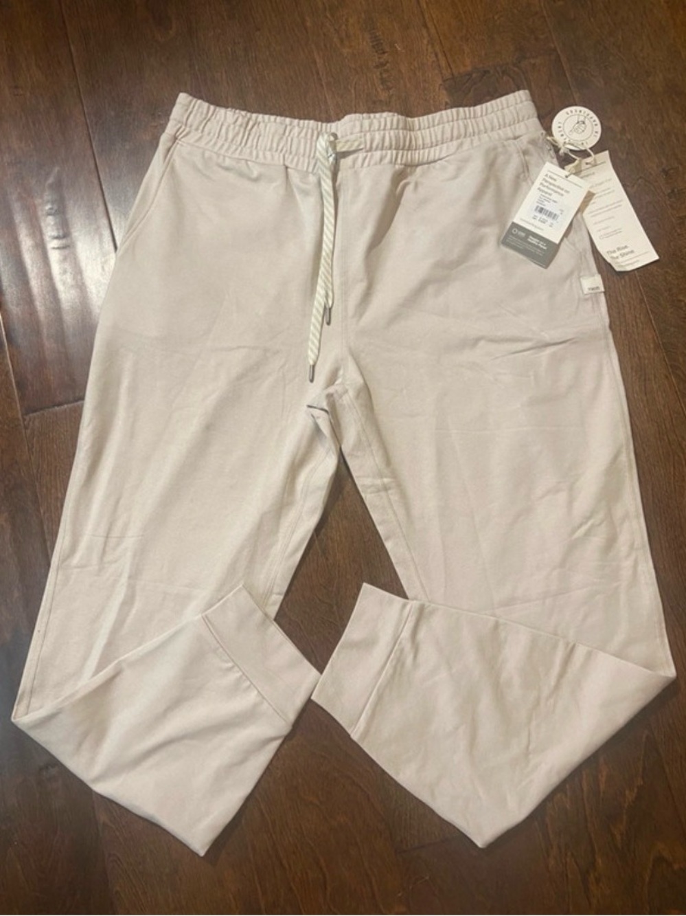 Vuori Performance Jogger Ecru Heather SZ M